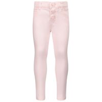 Picture of Guess K2RB04 WB7X0 kids jeans light pink