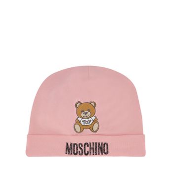 Moschino MRX031 Babymütze Hellrosa Bild von Moschino MRX031 Babymütze Hellrosa