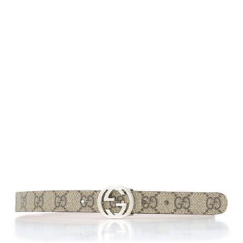 Gucci 258395 KGD0N kinderriem beige Afbeelding van Gucci 258395 KGD0N kinderriem beige