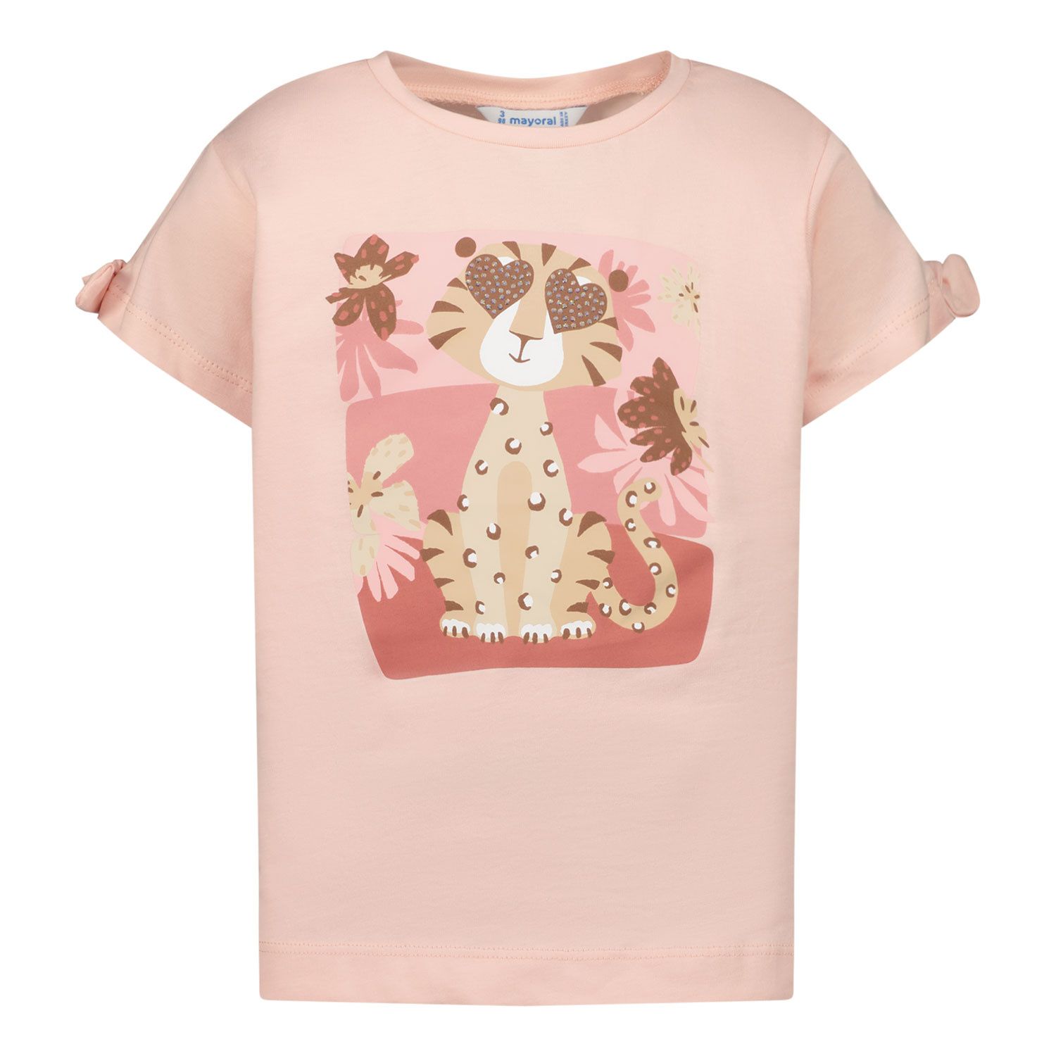 Picture of Mayoral 3035 kids t-shirt light pink