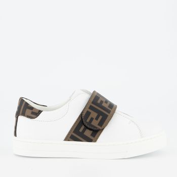 Fendi JMR297 kindersneakers wit Afbeelding van Fendi JMR297 kindersneakers wit