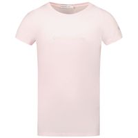 Picture of Calvin Klein IG0IG00615 kids t-shirt pink
