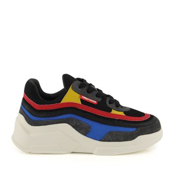 CERO NINE N573 heren sneakers zwart/rood Afbeelding van CERO NINE N573 heren sneakers zwart/rood
