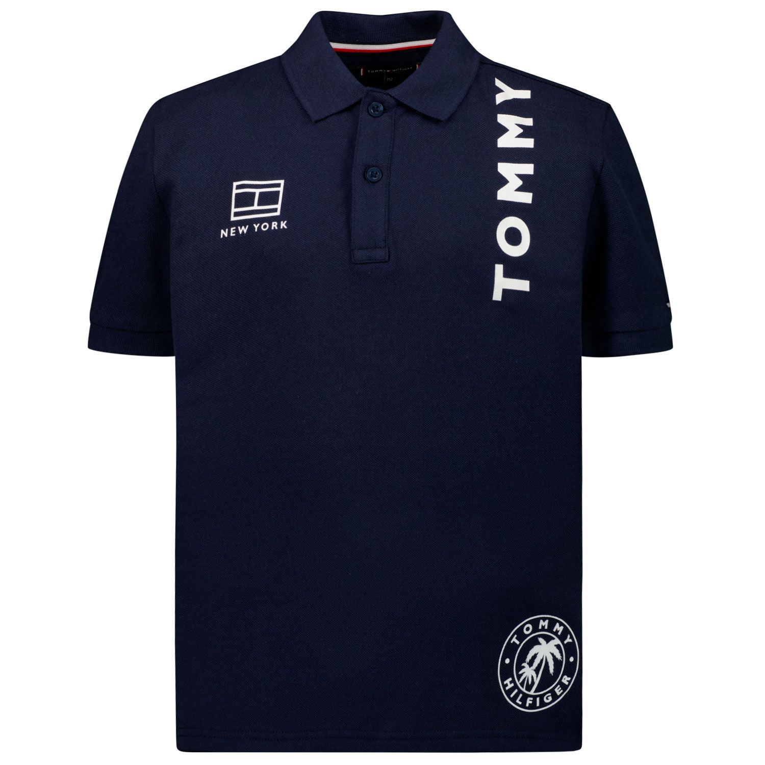 Picture of Tommy Hilfiger KB0KB07373 kids polo shirt navy