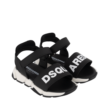 Dsquared2 70701 Kindersandalen Schwarz Bild von Dsquared2 70701 Kindersandalen Schwarz
