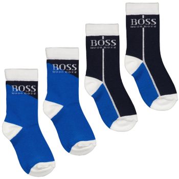 Boss J00093 Babysocken Kobaltblau Bild von Boss J00093 Babysocken Kobaltblau
