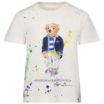 Ralph Lauren 320858891 baby t-shirt wit Afbeelding van Ralph Lauren 320858891 baby t-shirt wit