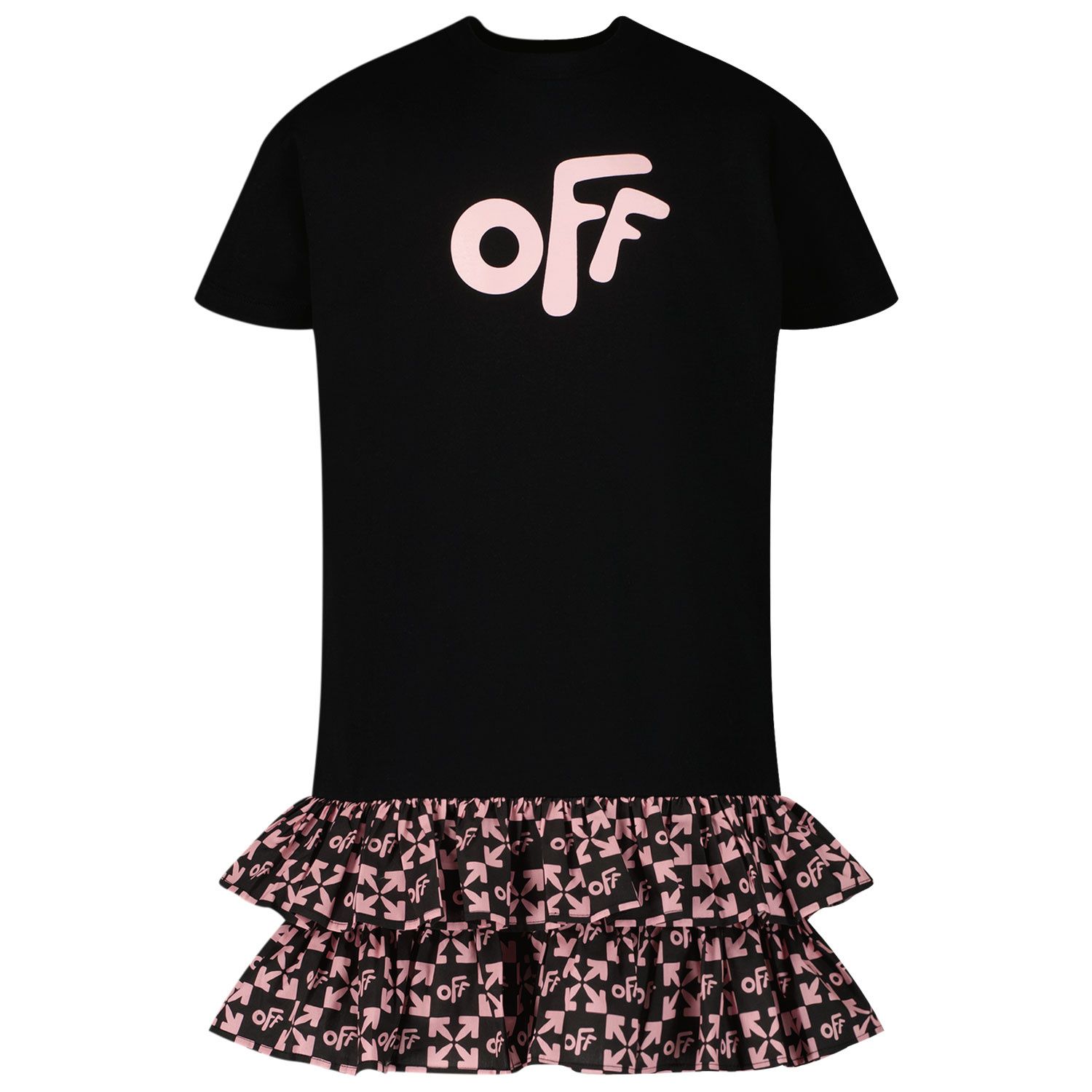 Picture of Off-White OGDB006S22FAB001 kids dress black