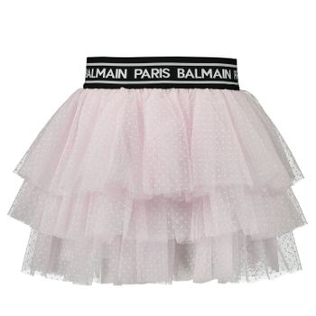 Balmain 6N7020 kinderrokje licht roze Afbeelding van Balmain 6N7020 kinderrokje licht roze