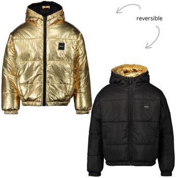 DKNY D36606 kinderjas goud Afbeelding van DKNY D36606 kinderjas goud