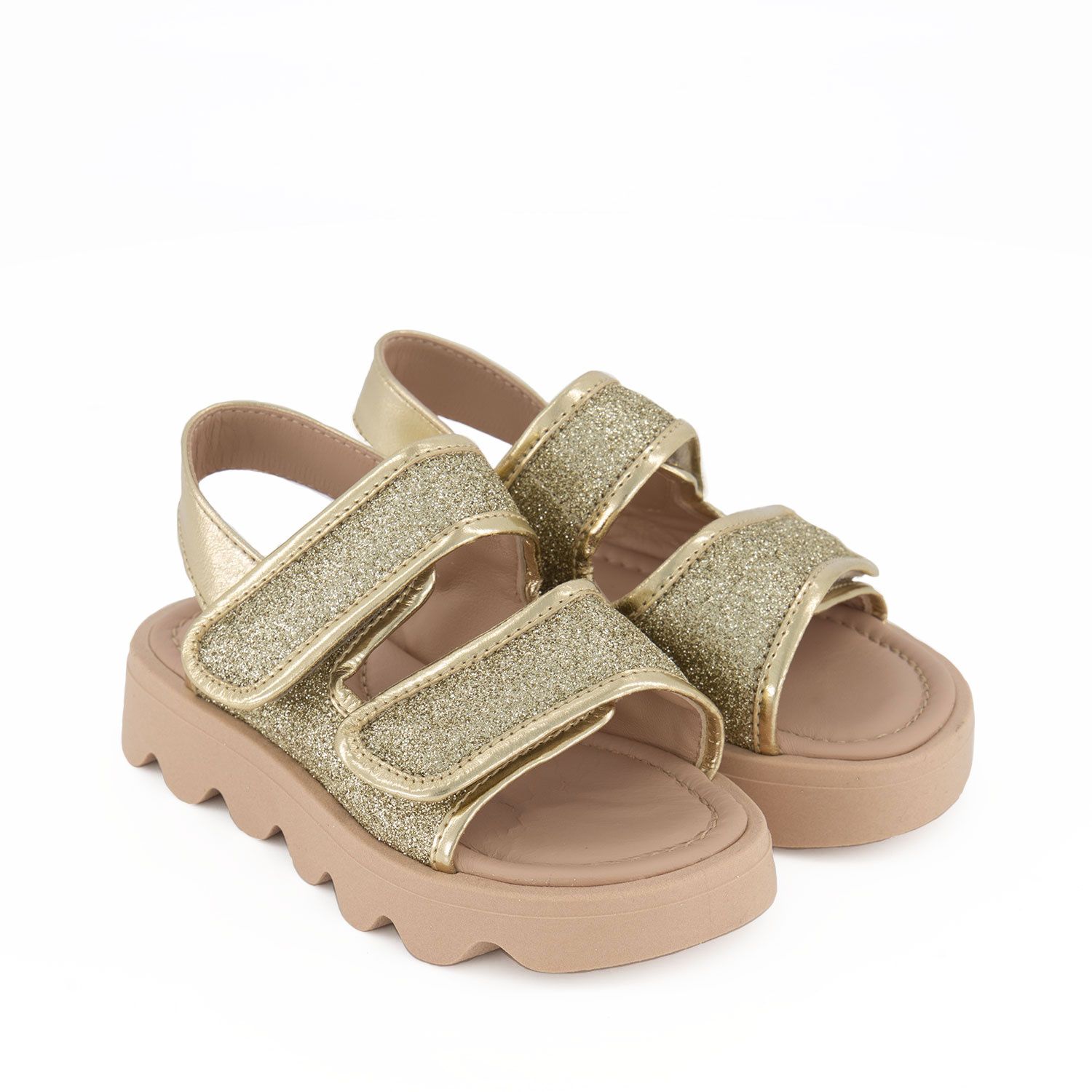 Picture of Andrea Montelpare MT1014 kids sandals gold