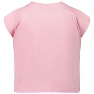 Afbeelding van DKNY D35R94 kinder t-shirt licht roze