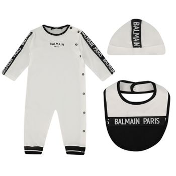 Balmain 6M0860 boxpakje wit Afbeelding van Balmain 6M0860 boxpakje wit