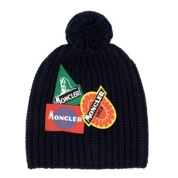 Moncler 9924600 kindermuts navy Afbeelding van Moncler 9924600 kindermuts navy