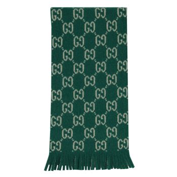 Gucci 629498 kinder sjaal groen Afbeelding van Gucci 629498 kinder sjaal groen
