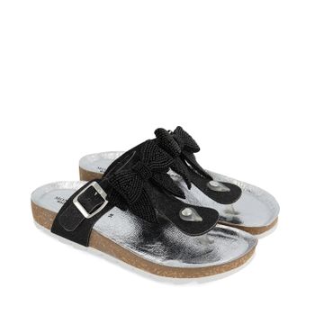 MonnaLisa 875034 kinderslippers zwart Afbeelding van MonnaLisa 875034 kinderslippers zwart