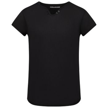 Zadig & Voltaire X15273 Kindershirt Schwarz Bild von Zadig & Voltaire X15273 Kindershirt Schwarz