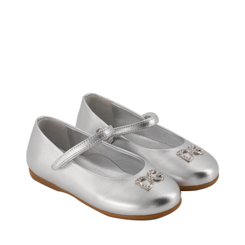 Dolce & Gabbana D20057 A6C66 kinderschoenen zilver Afbeelding van Dolce & Gabbana D20057 A6C66 kinderschoenen zilver