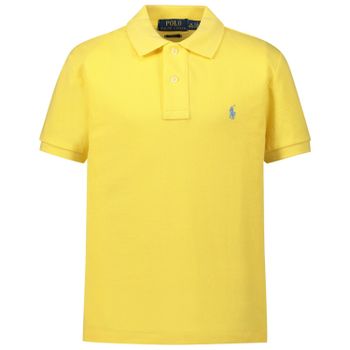 Ralph Lauren 323708857 kinder polo geel Afbeelding van Ralph Lauren 323708857 kinder polo geel