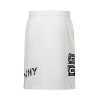 Picture of Givenchy H13164 kids skirt white