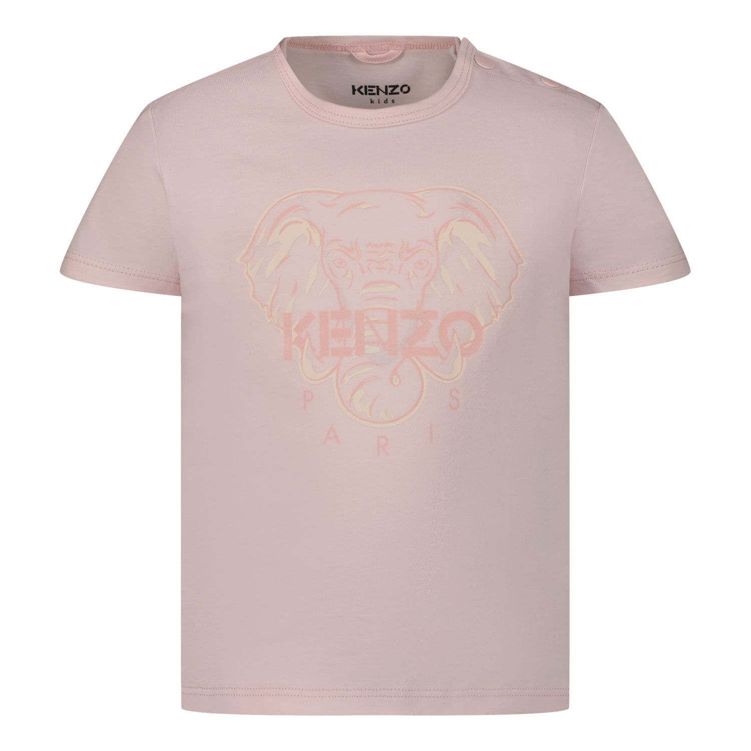 Afbeelding van Kenzo K95075 baby t-shirt licht roze