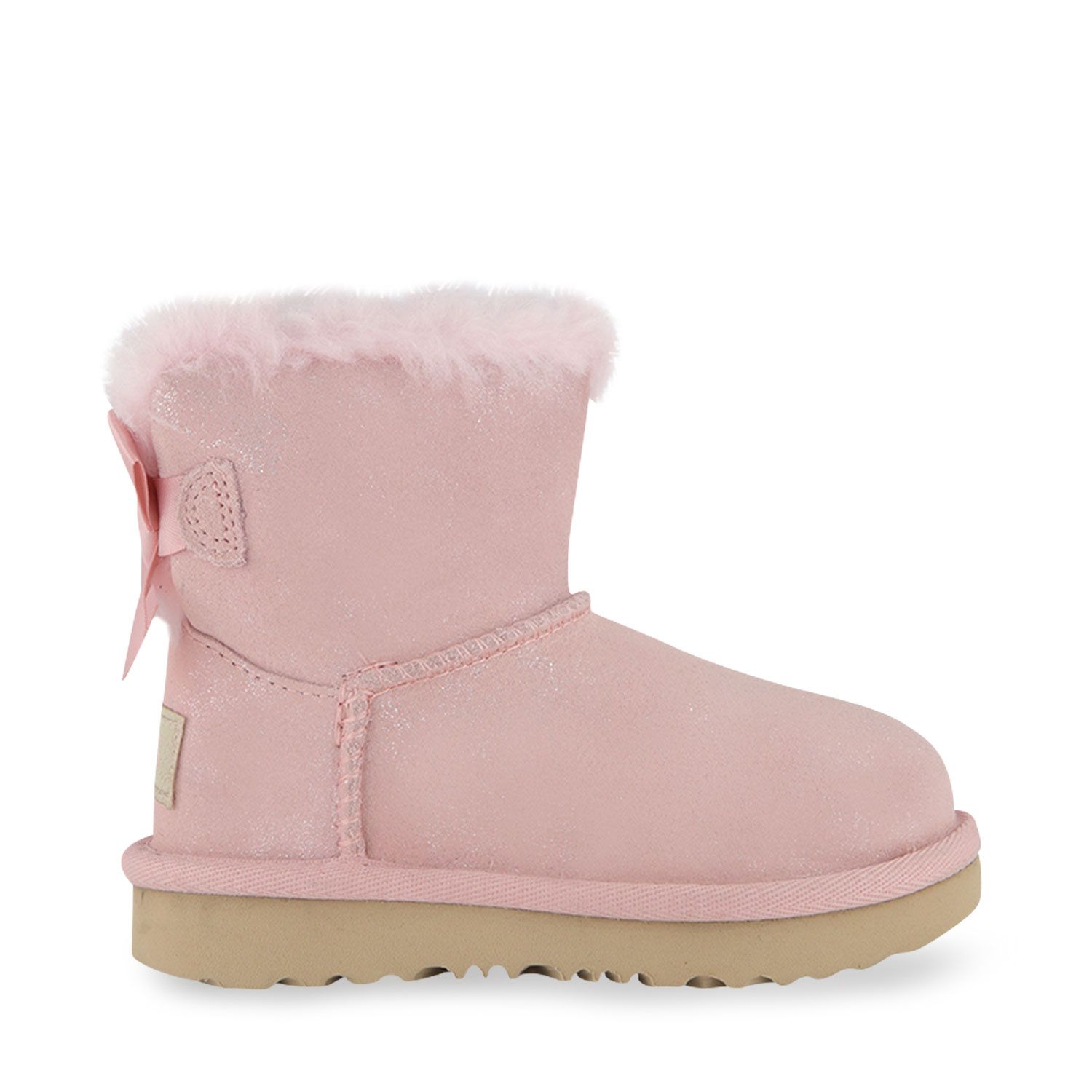 light pink bailey bow uggs