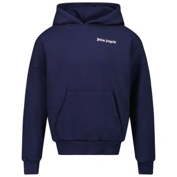 Palm Angels PGBB002F21FLE001 kindertrui navy Afbeelding van Palm Angels PGBB002F21FLE001 kindertrui navy
