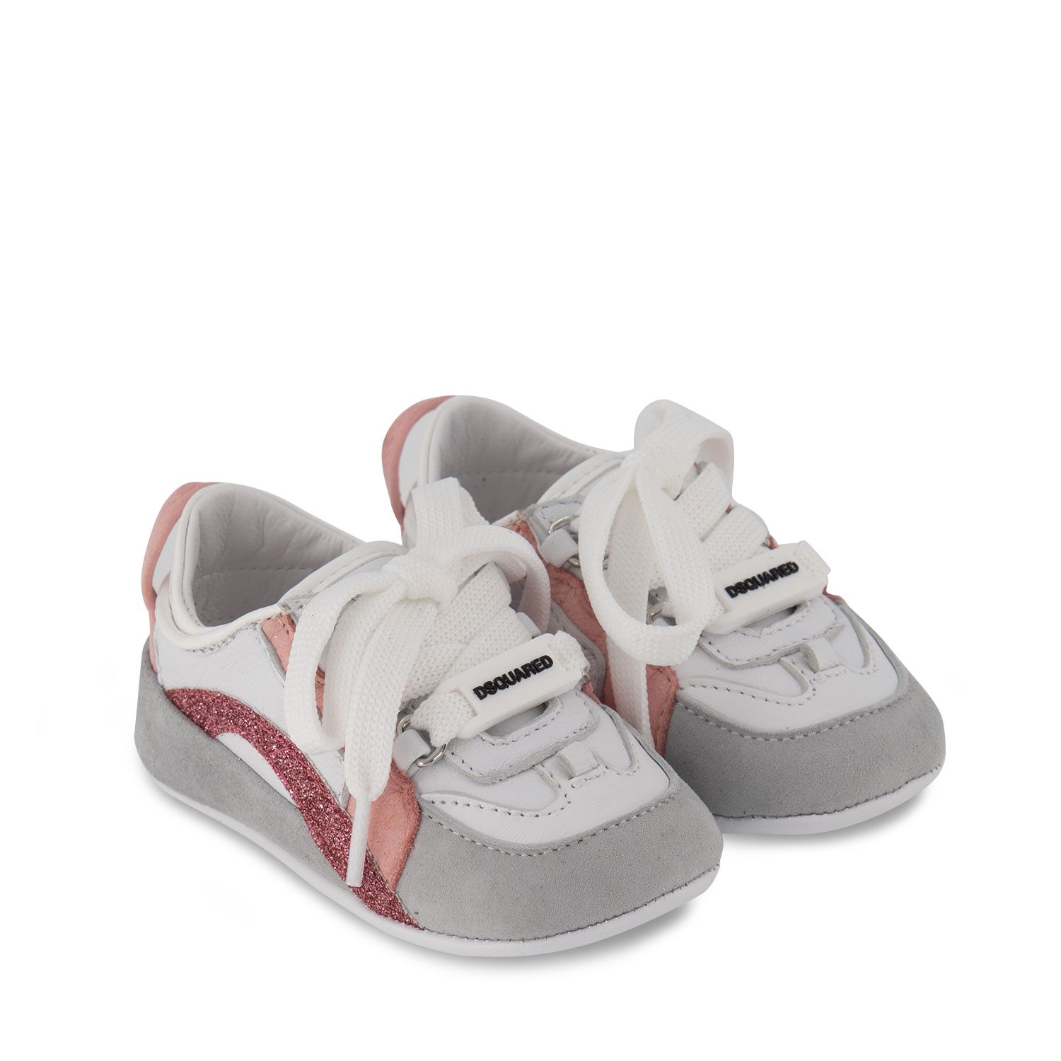 Picture of Dsquared2 70679 baby sneakers light pink