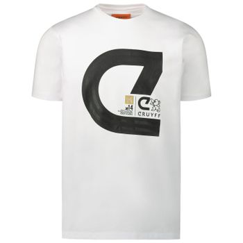 Cruyff CA2700201010 heren t-shirt wit Afbeelding van Cruyff CA2700201010 heren t-shirt wit