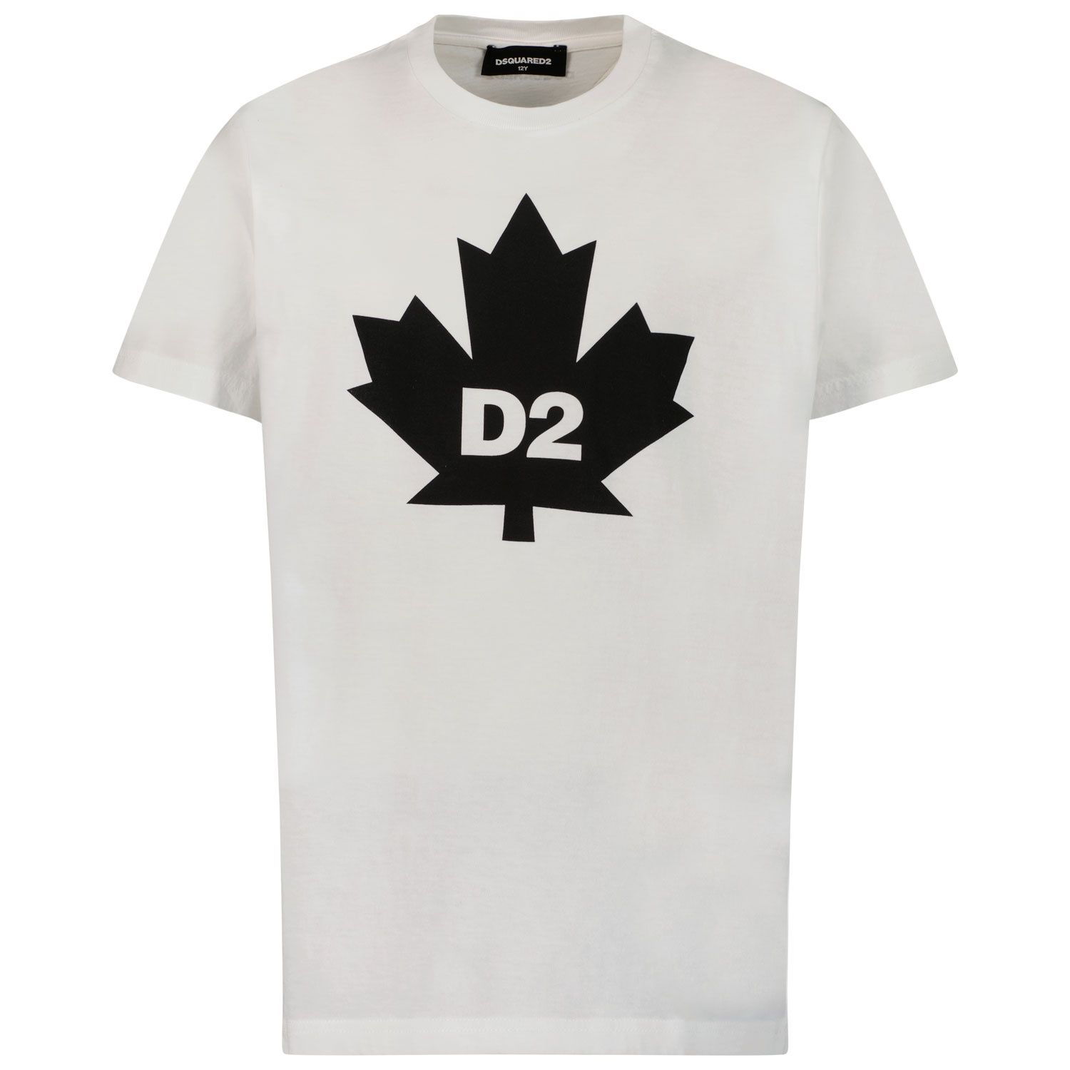 Picture of Dsquared2 DQ0992 kids t-shirt white