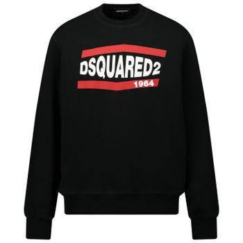 Dsquared2 DQ0208 Kinderpullover Schwarz Bild von Dsquared2 DQ0208 Kinderpullover Schwarz