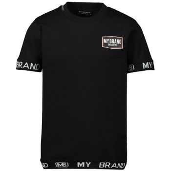 My Brand BMBTS004G3001 kinder t-shirt zwart Afbeelding van My Brand BMBTS004G3001 kinder t-shirt zwart