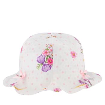 MonnaLisa 397011 baby hoedje wit Afbeelding van MonnaLisa 397011 baby hoedje wit