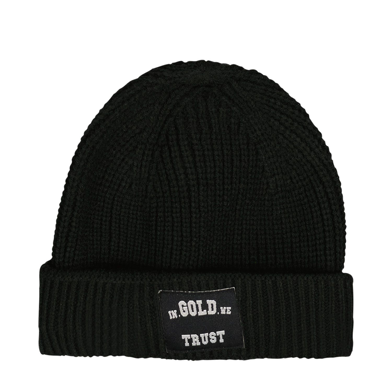 Picture of in Gold We Trust THE CORNER kids hat black