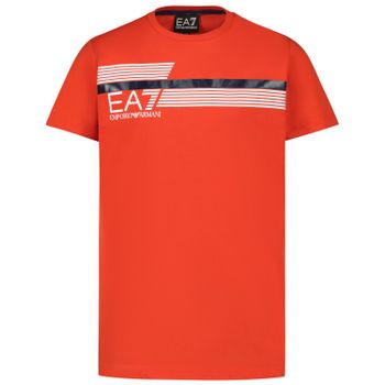 EA7 3HBT54 kinder t-shirt rood Afbeelding van EA7 3HBT54 kinder t-shirt rood