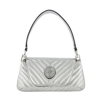Guess HWMY7663200 dames tas zilver Afbeelding van Guess HWMY7663200 dames tas zilver