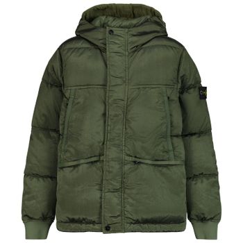 Stone Island 771640735 kinderjas donker groen Afbeelding van Stone Island 771640735 kinderjas donker groen