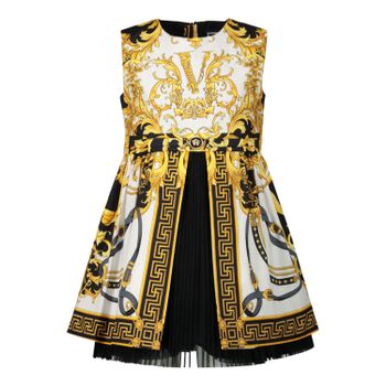 Versace YA000115 babyjurkje zwart Afbeelding van Versace YA000115 babyjurkje zwart
