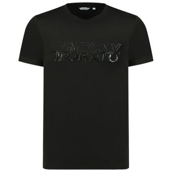 Antony Morato MMKS01816 heren t-shirt zwart Afbeelding van Antony Morato MMKS01816 heren t-shirt zwart