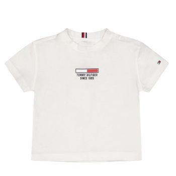 Tommy Hilfiger KB0KB07588 B baby t-shirt wit Afbeelding van Tommy Hilfiger KB0KB07588 B baby t-shirt wit