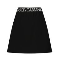 Afbeelding van Dolce & Gabbana L5JI84 G7E3Z kinderrokje zwart
