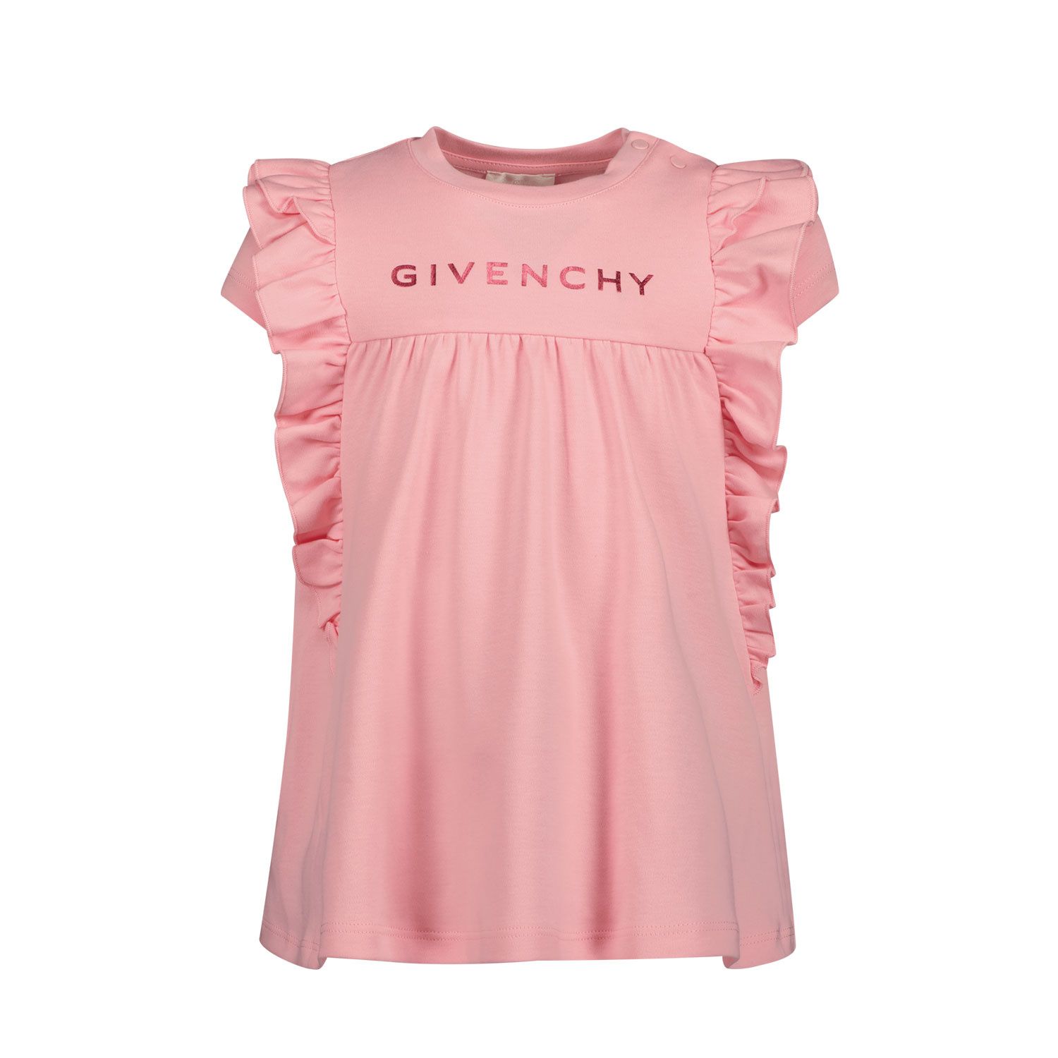 Picture of Givenchy H02090 baby dress pink