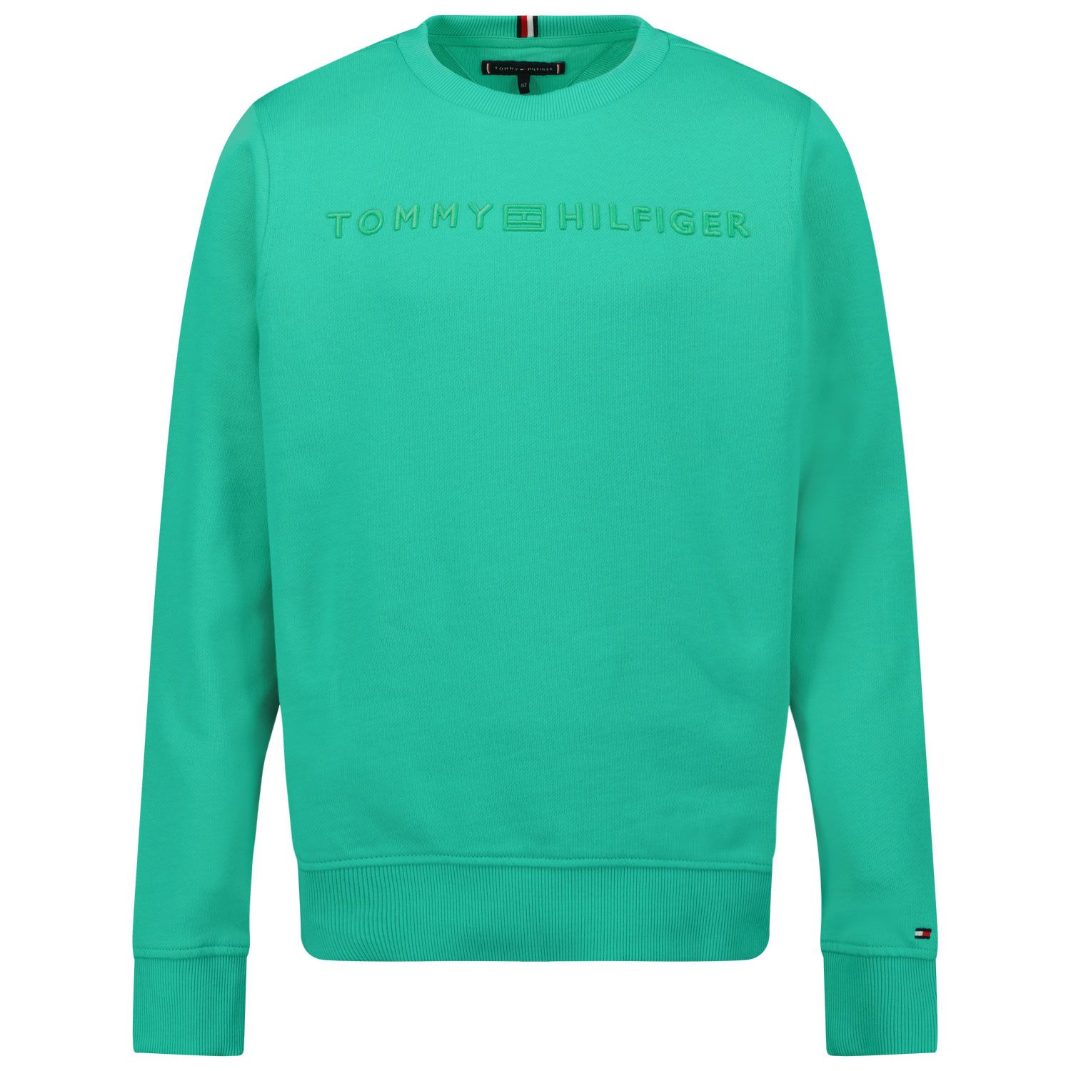Picture of Tommy Hilfiger KB0KB07025 kids sweater mint