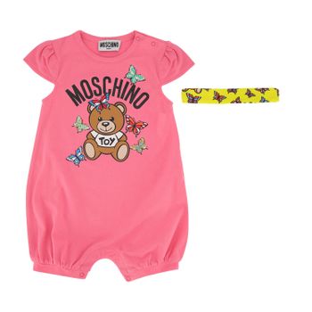 Moschino MDY00K babysetje fuchsia Afbeelding van Moschino MDY00K babysetje fuchsia