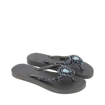 UZURII PRECIOUS DELUXE dames slippers zwart Afbeelding van UZURII PRECIOUS DELUXE dames slippers zwart