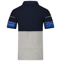 Picture of Boss J25N56 kids polo shirt navy