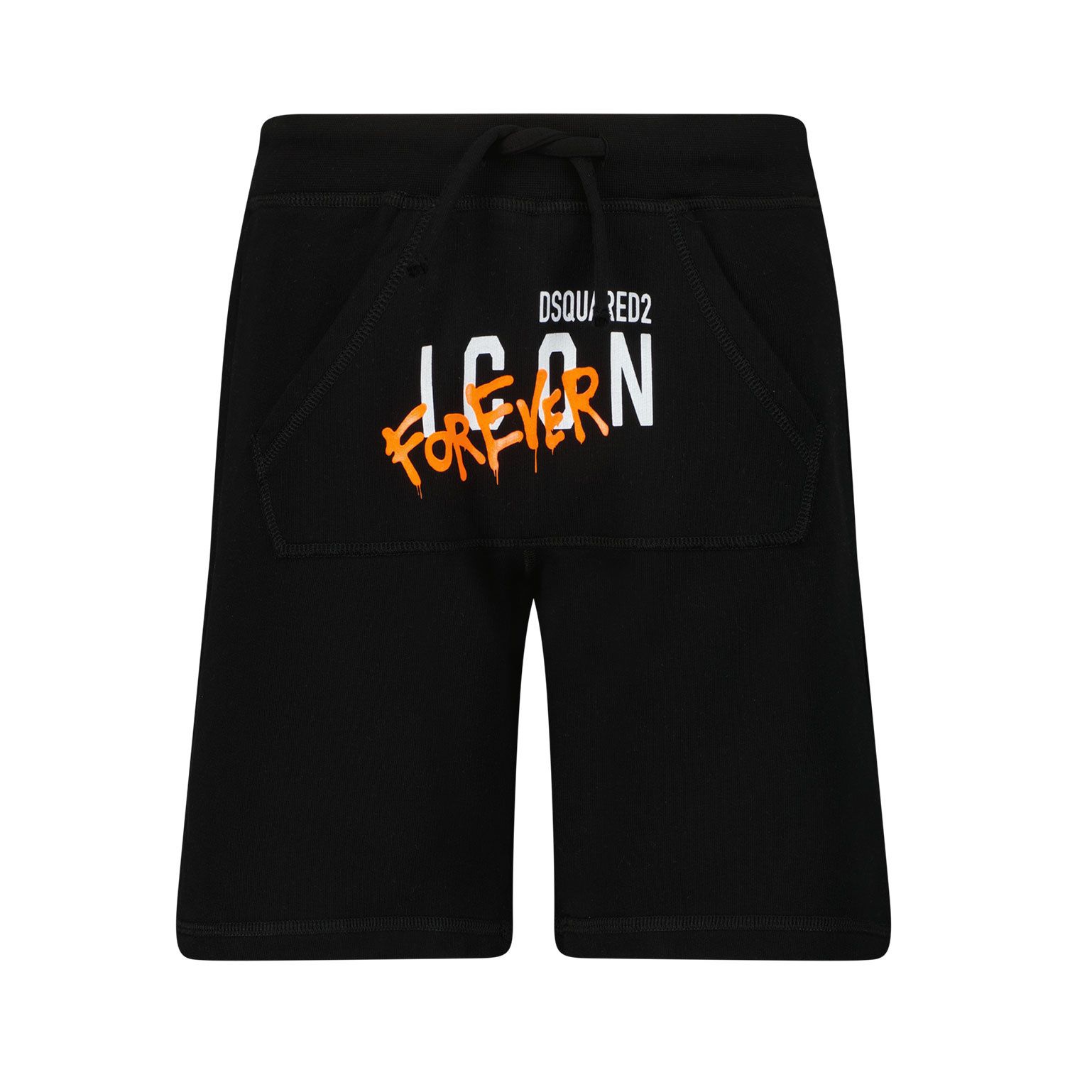 Picture of Dsquared2 DQ0942 kids shorts black