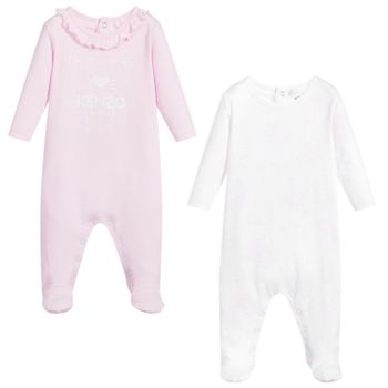 Kenzo 99023 boxpakje licht roze/wit Afbeelding van Kenzo 99023 boxpakje licht roze/wit