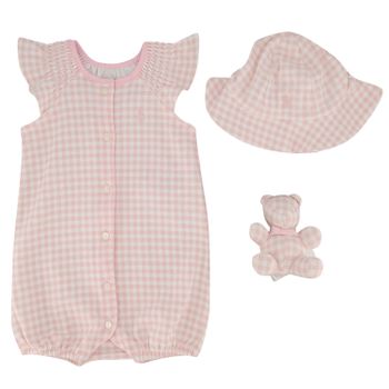 Ralph Lauren 790379 Babystrampelanzug Hellrosa Bild von Ralph Lauren 790379 Babystrampelanzug Hellrosa