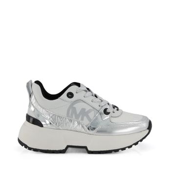 Michael Kors cosmo shine kindersneakers zilver Afbeelding van Michael Kors cosmo shine kindersneakers zilver
